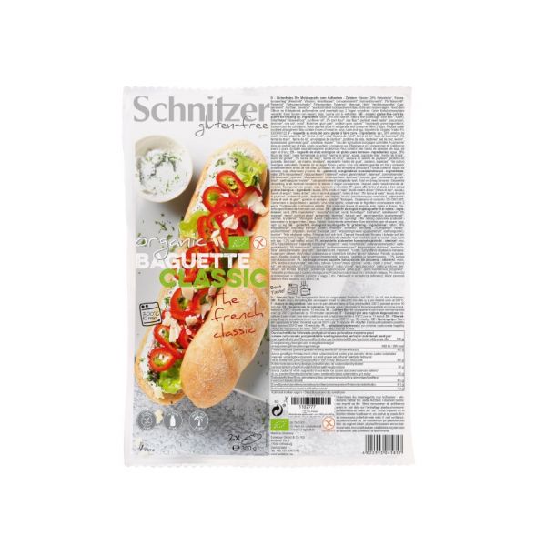 PA BAGUETTE CLÀSSIC SENSE GLUTEN SCHNITZER 360 G