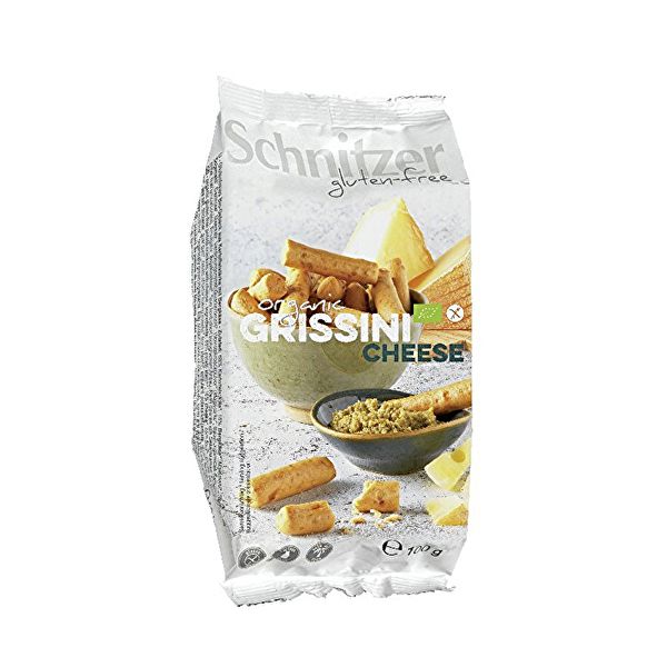 Palitos Grissini Queso S/G  100 g - SCHNITZER