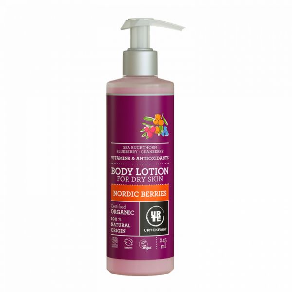 URTEKRAM F RÖD BODYLOTION 245ML - URTEKRAM