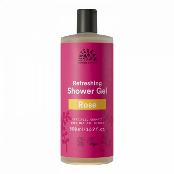 URTEKRAM GEL DA BAGNO ALLA ROSA 500 ML - URTEKRAM