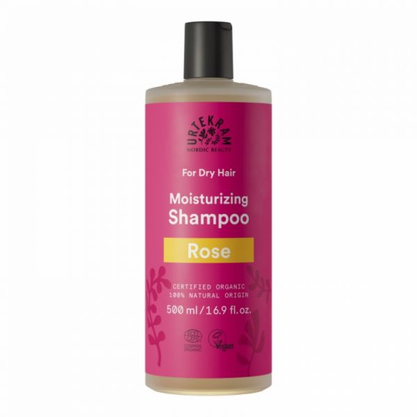 ROSE SHAMPOO VOOR DROOG HAAR URTEKRAM 500ML