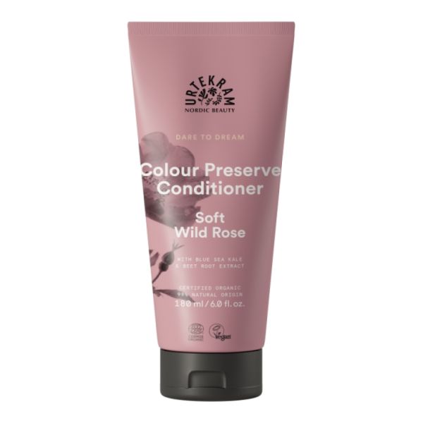 CONDICIONADOR URTEKRAM SUAVE ROSA SELVAGEM 180 ML