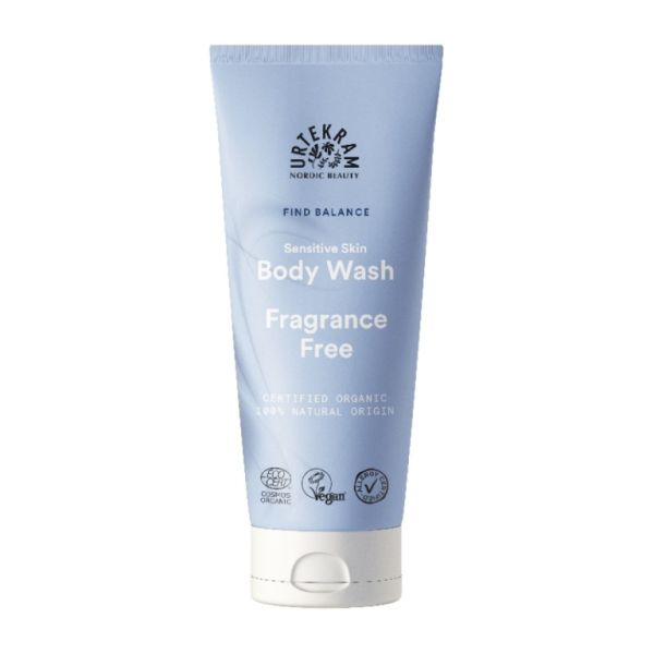 URTEKRAM FRAGRANCE FREE BATH GEL 200ML - URTEKRAM