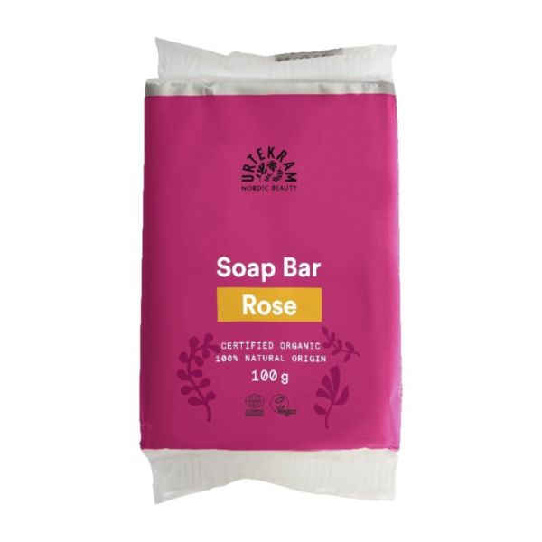 ROSES SOAP BAR 100 g - URTEKRAM