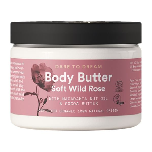 URTEKRAM SOFT WILD ROSE BODY BUTTER 150 ml