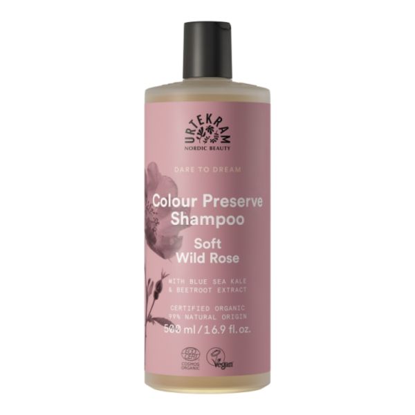 SHAMPOOING DOUX ROSE SAUVAGE URTEKRAM 500 ML