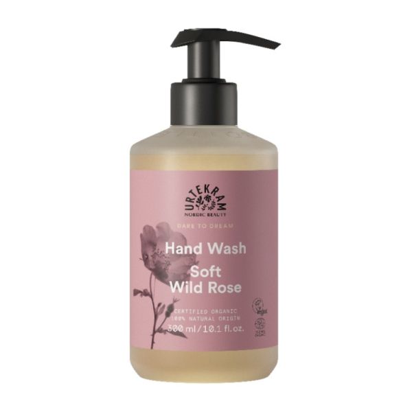 HAND SOAP DISP.SOFT WILD ROSE URTEKRAM 300ML