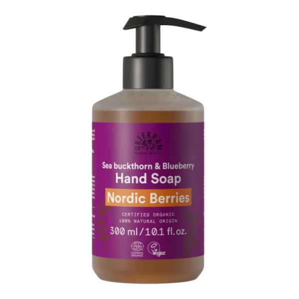 RED FRUITS HANDS SOAP DISP. URTEKRAM 300 ML