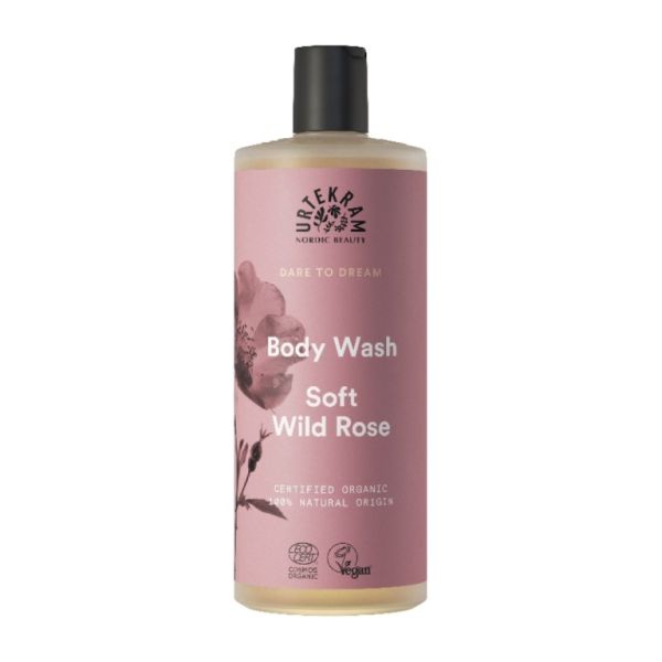 Soft Wild Rose Urtekram Bath Gel 500 ml - URTEKRAM