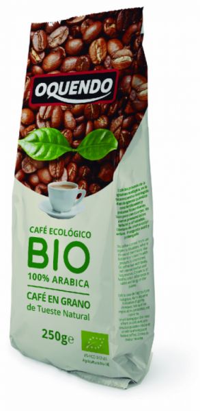 BIO 100% ARABICA COFFEE BEANS 250 GRAMS - OQUENDO