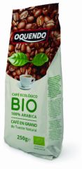 Comprar OQUENDO CAFÉ BIO GRÃOS 100% ARÁBICA 250 GRAMAS Por 3,50€