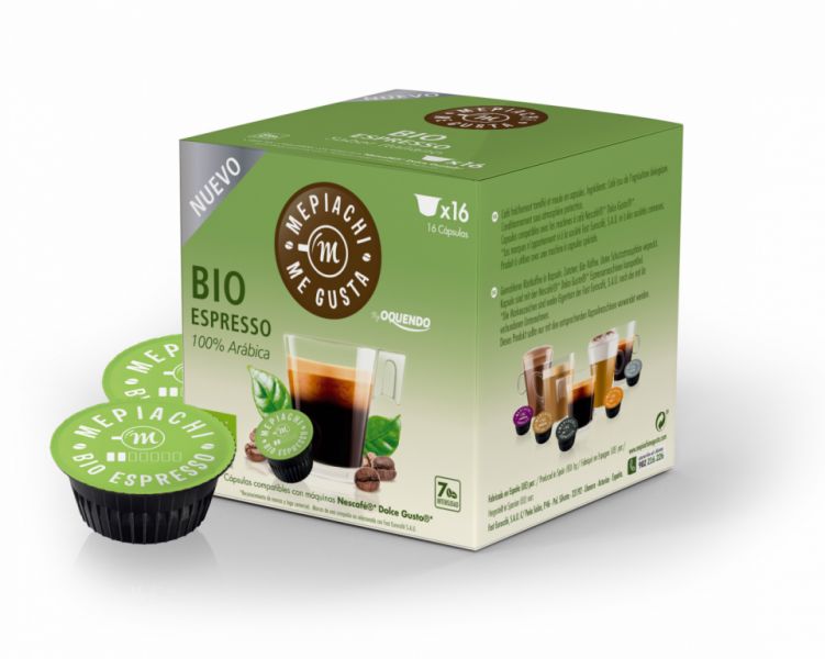 OQUENDO COFFEE EXPRESSO BIO 16 CAPS. DOLCE GUSTO