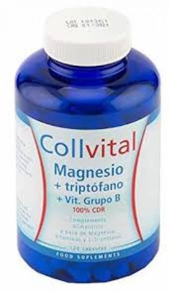 COLLVITAL MAGNÉSIO COM TRIPTOFANO + B 90 Cápsulas