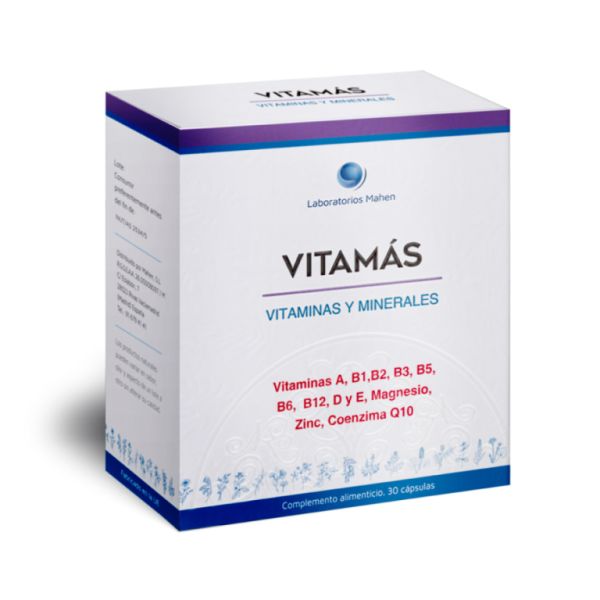 Vitamás 30 Cápsulas - MAHEN