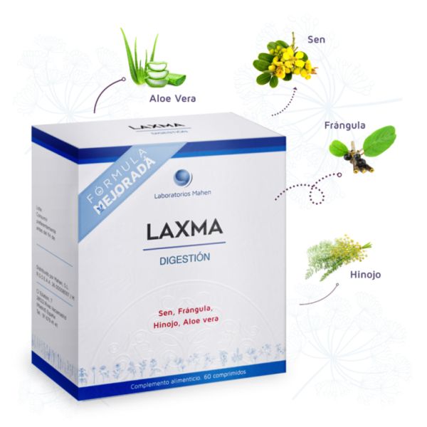 Laxma Improved Formula 60 Tablets - MAHEN Img 2