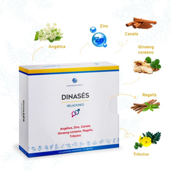 Dinases Relationships 15 Capsules - DINADIET Img 2