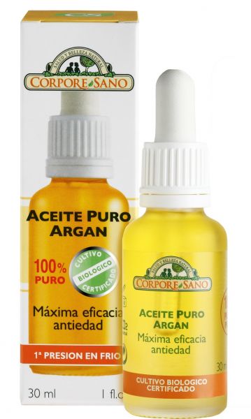 Aceite Argán 100% Puro BIO 30 ml - CORPORE SANO