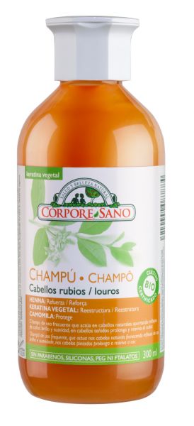 BIO Shampoo Camomila Henna 300 ml - CORPORE SANO