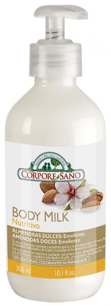 Amandel lichaamsmelk 300 ml - CORPORE SANO