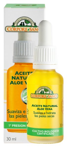 Aceite Natural Aloe Vera BIO 30 ml - CORPORE SANO