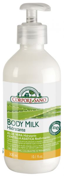 Body Milk Aloe i Centella Asiàtica BIO 300 ml