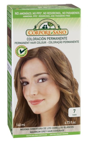 Teinture 7. Blond 140 ml BIO - CORPS SAIN