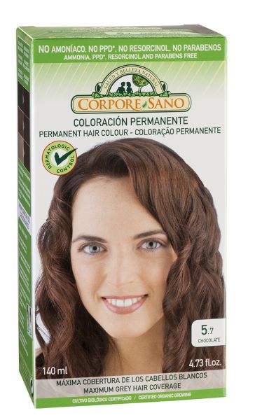 Colorant 5.7 Chocolat 140 ml BIO - CORPS SAIN