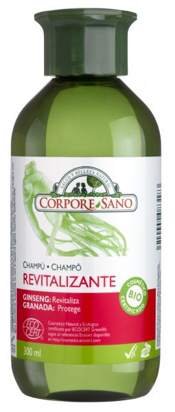 BIO Ginseng och Granatäpple vitaliserande schampo 300 ml