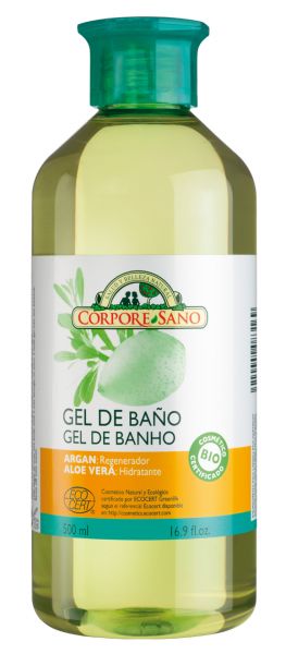 BIO Argan und Aloe Vera Feuchtigkeitsspendendes Badegel 500 ml