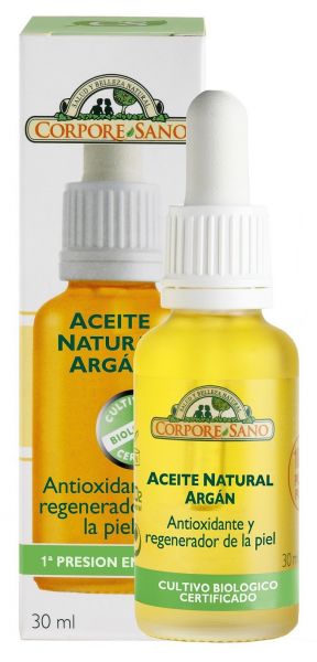 BIO Argon Natuurlijke Olie 30 ml - CORPORE SANO