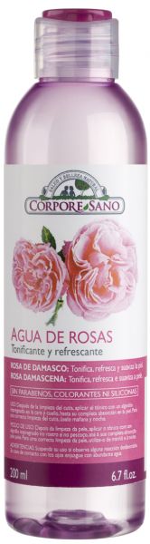 Rosenwasser-Toner 200 ml - CORPORE SANO