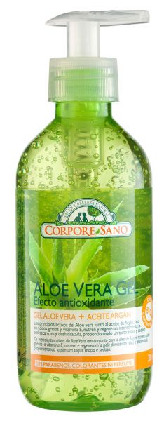 Gel d'Aloe Vera + Huile d'Argan BIO 300 ml