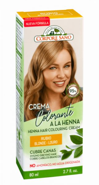 Blond Hair Coloring Cream 80 ml - HEALTHY BODY