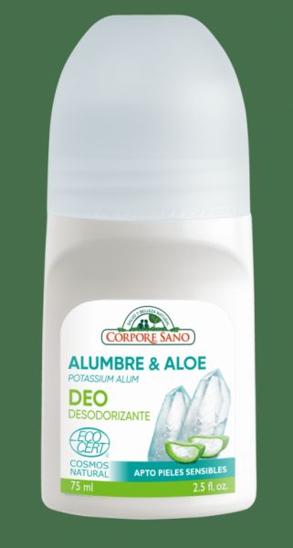 Déodorant à l'alun 75 ml - CORPS SAIN