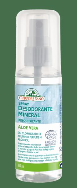 Déodorant Spray Alun 80 ml - CORPS SAIN