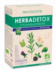 Acheter PHYTOCEUTIC HERBADETOX BIO 20 ampères Par 25,50€