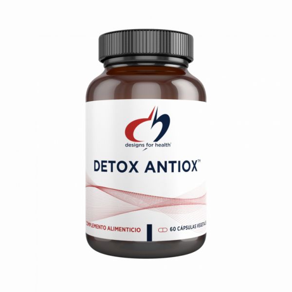 Detox Antiox 60 cápsulas vegetais - DESIGNS