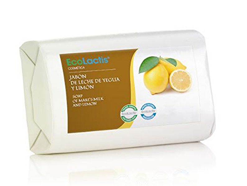 Lemon Soap 10% Mare's Milk 100 g - ECOLACTIS