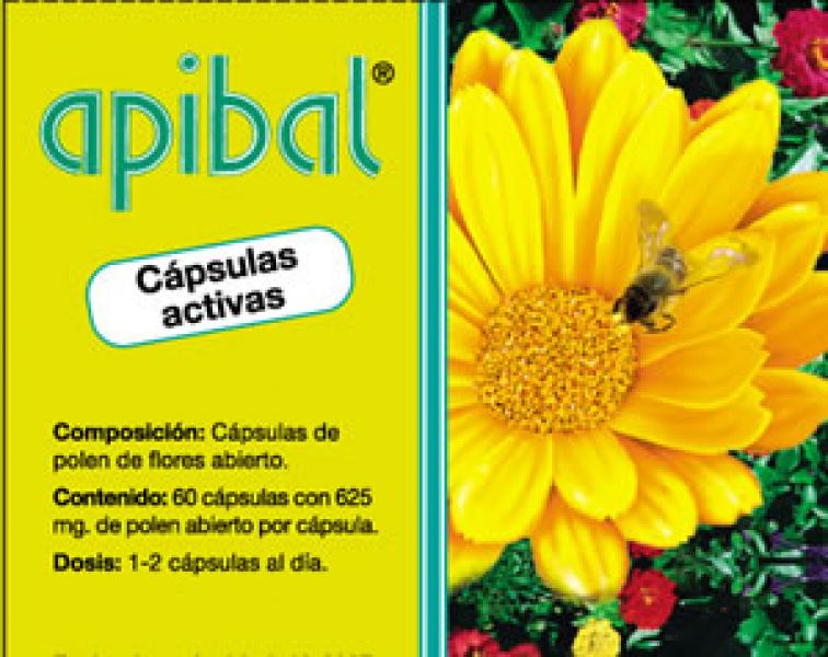 APIBAL ACTIEF 755 mg 60 capsules - MADAL BAL