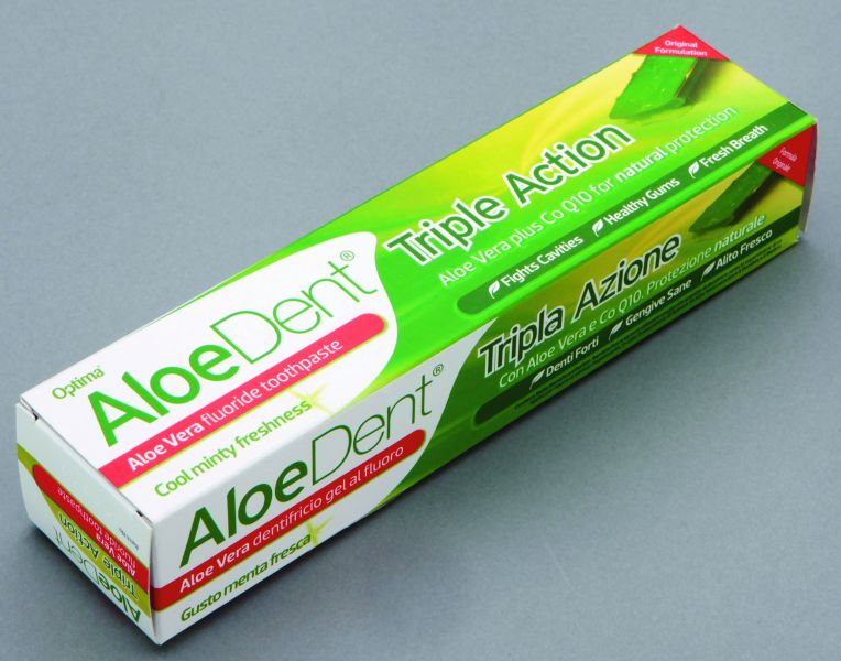 DENTIFRICO ALOE VERA CON FLUOR 100 ml - MADAL BAL