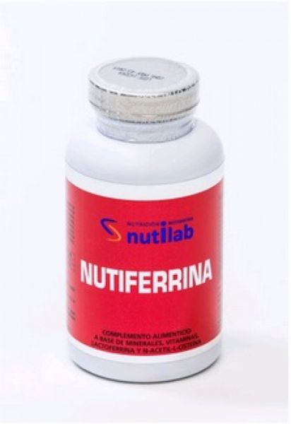 NUTIFERRIN COM LACTOFERRIN 60 Caps - NUTILAB