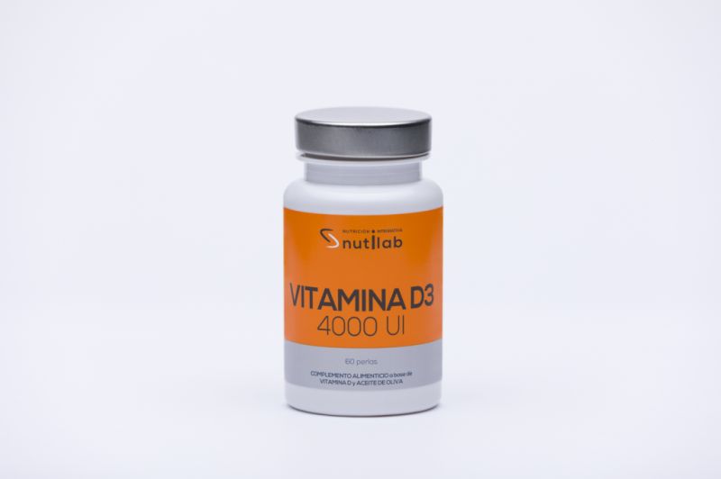 VITAMIN D3 4000UI 60 pärlor - NUTILAB