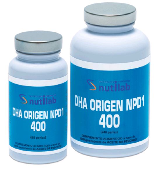 DHA Oorsprong NPD1 400 (60 Parels) - NUTILAB