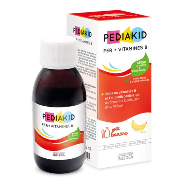 Pediakid Eisen + B-Vitamine 125 ml - INELDEA