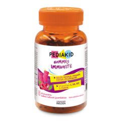 Buy INELDEA Pediakid 60 Immuno Bear Gummies Raspberry Flavor By 13,25€