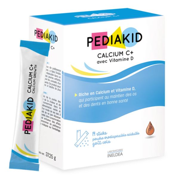 Pediakid Cálcio + 14 sachês - INELDEA