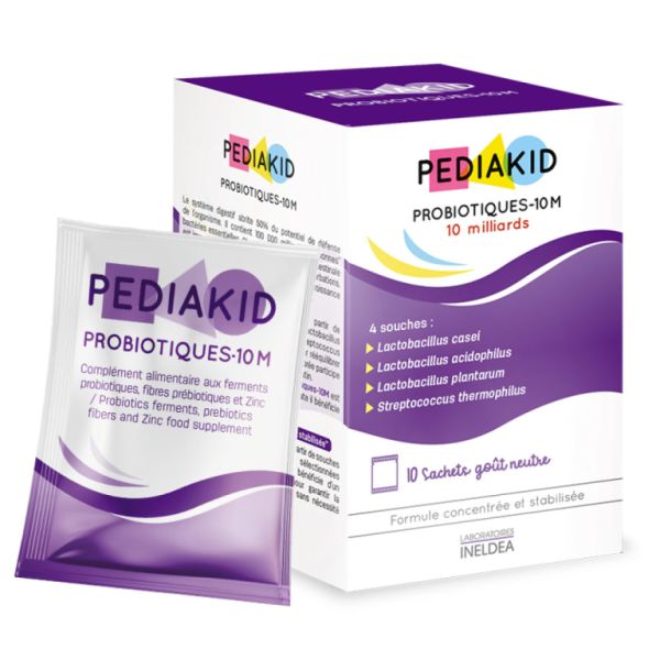 Pediakid Probiotics 10M 10 Envelopes without Cold