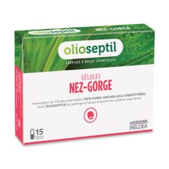 Comprar INELDEA Olioseptil Nariz Garganta 15 cápsulas Por 10,13€