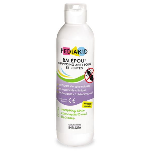 Balepou Shampoo Antipidocchi Naturale al 100% 200 ml