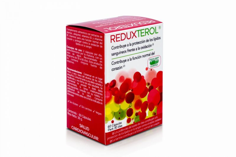 REDUXTEROL 60 Cap CHOLESTEROL VEGETABLES WITHOUT STATIN